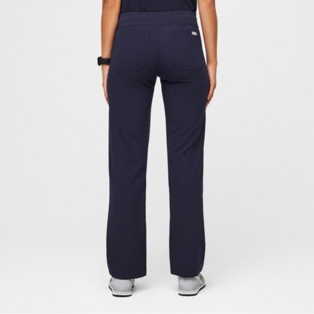 Pristine FIGS Livingston Basic Scrub Pants Navy S… - image 2